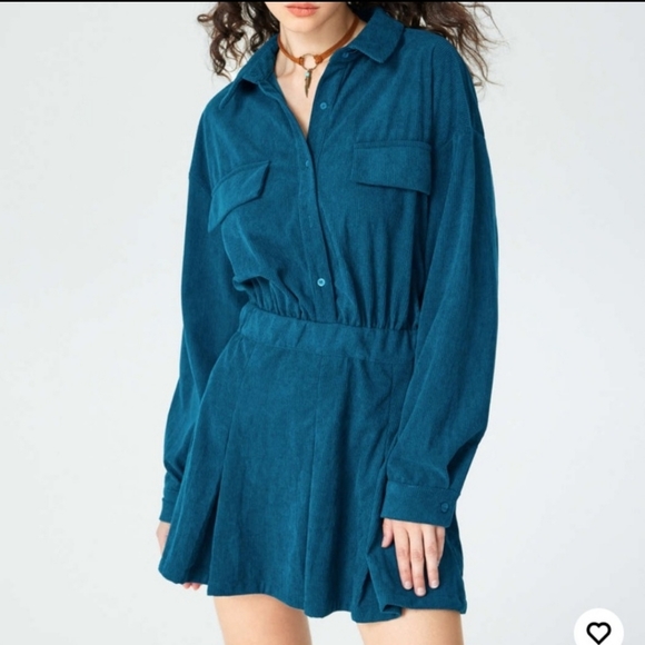 Cider Corduroy Mini Dress NWT - Picture 8 of 8